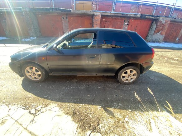 1999 Audi A3 I (8L), чёрный, 214000 рублей - вид 3