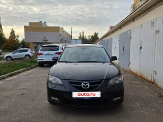 2008 Mazda 3 4-speed I (BK) Рестайлинг, чёрный, 695000 рублей, вид 2