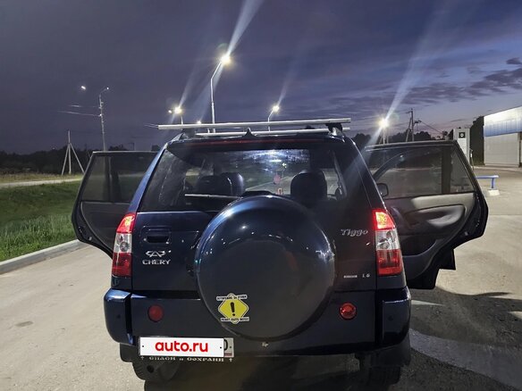 2009 Chery Tiggo (T11) I, синий - вид 5
