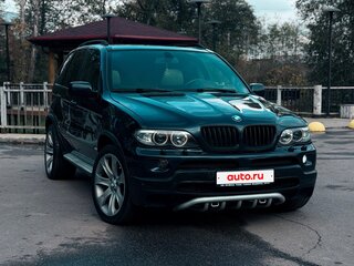 2004 BMW X5 4.8is I (E53) Рестайлинг, синий, 1599000 рублей, вид 1