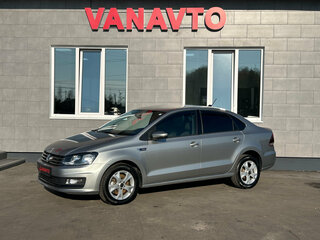 2018 Volkswagen Polo V Рестайлинг, серебристый, 1425000 рублей, вид 1