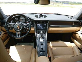 2017 Porsche 911 Carrera 4S VII (991) Рестайлинг, оранжевый, 8948000 рублей, вид 5