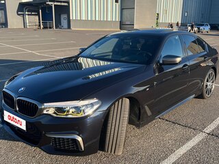 2020 BMW 5 серии M550d xDrive VII (G30/G31/G38), чёрный, 5800000 рублей, вид 4