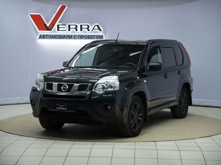 2011 Nissan X-Trail II Рестайлинг, чёрный, 990000 рублей, вид 1