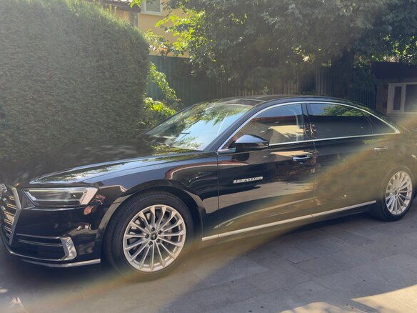 2021 Audi A8 Long 55 TFSI IV (D5) Рестайлинг, чёрный, 6750000 рублей - вид 1