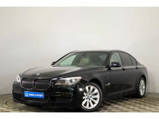 2011 BMW 7 серии 750i xDrive V (F01/F02/F04), чёрный, 1619000 рублей, вид 3