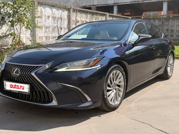 2019 Lexus ES 350 VII, синий, 3400000 рублей