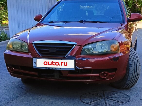 2004 Hyundai Elantra III (XD2) Рестайлинг, красный, 270000 рублей - вид 4