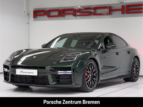 2026 Porsche Panamera 4S E-Hybrid III, зелёный