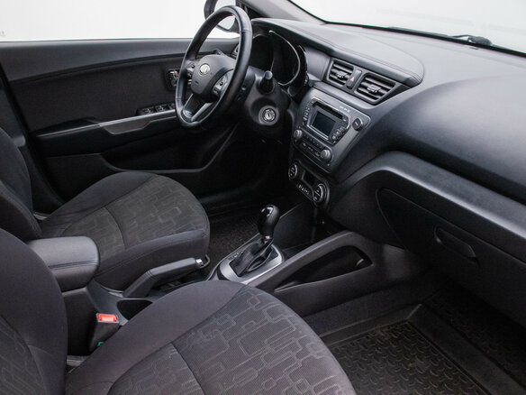 2014 Kia Rio 4-speed III, серый - вид 8