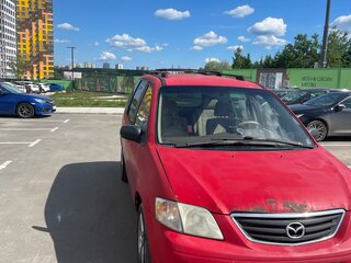 2001 Mazda MPV II (LW), красный, 295000 рублей, вид 2