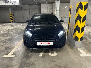 2020 Lada (ВАЗ) Vesta SW I, чёрный, 1145000 рублей, вид 3