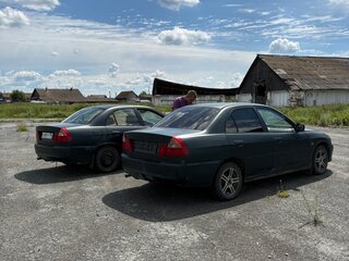 1999 Mitsubishi Lancer VII, зелёный, 200000 рублей, вид 3