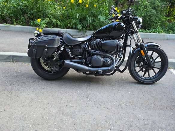 2013 Yamaha XV950 Bolt, чёрный, 690000 рублей