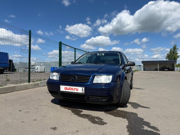 2002 Volkswagen Jetta IV, синий, 500000 рублей - вид 5