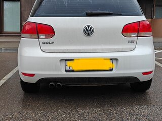 2012 Volkswagen Golf VI, белый, 827000 рублей, вид 3