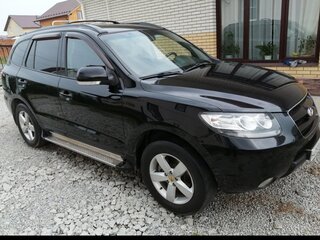 2008 Hyundai Santa Fe II, чёрный, 1090000 рублей, вид 3