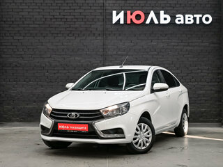 2017 Lada (ВАЗ) Vesta I, белый, 680000 рублей, вид 1