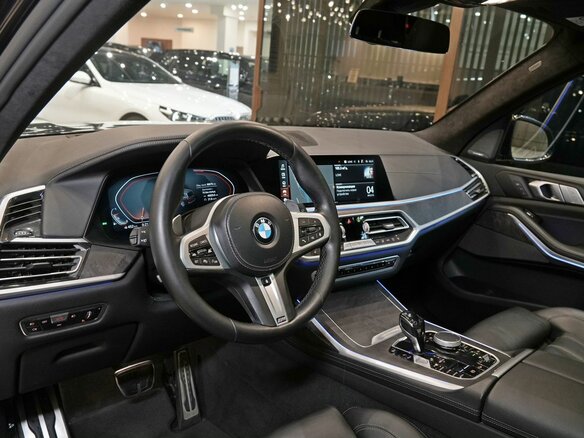 2021 BMW X7 40i I (G07), чёрный - вид 7