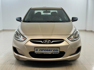 2014 Hyundai Solaris I, бежевый, 790000 рублей, вид 2
