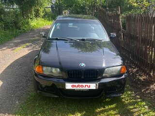 1998 BMW 3 серии 318i IV (E46), чёрный, 550000 рублей, вид 2