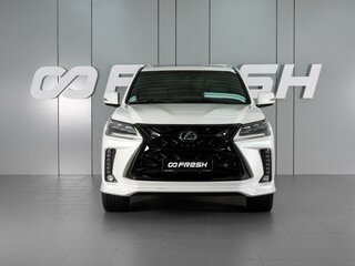 2020 Lexus LX 570 III Рестайлинг 2, белый, 11399000 рублей, вид 3
