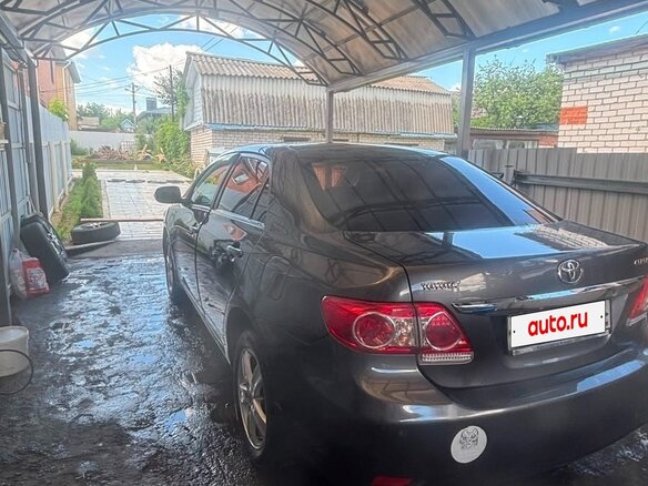 2011 Toyota Corolla X (E140, E150) Рестайлинг, чёрный, 1300000 рублей - вид 18