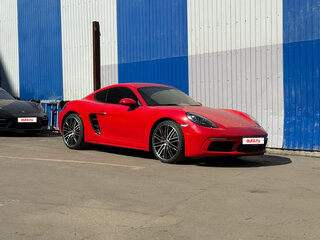 2017 Porsche Cayman S III 718 (982), красный, 7000000 рублей, вид 3