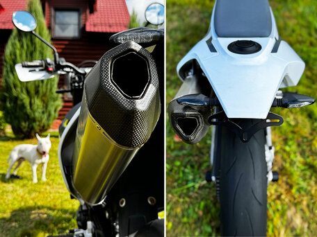 2021 Husqvarna 701 Supermoto, белый, 699000 рублей, вид 4