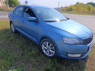 2016 Skoda Rapid I, голубой, 1300000 рублей, вид 3