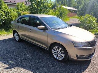 2018 Skoda Rapid I Рестайлинг, бежевый, 1150000 рублей, вид 2