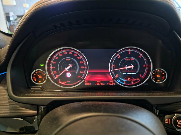 2016 BMW X6 M50d II (F16), белый - вид 21