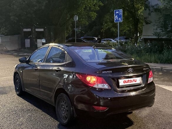 2013 Hyundai Solaris I, чёрный - вид 5