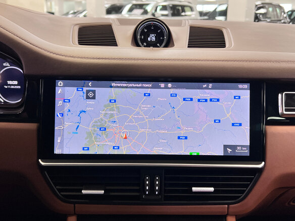 2018 Porsche Cayenne III, голубой - вид 16