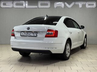 2018 Skoda Octavia III (A7) Рестайлинг, белый, 880000 рублей, вид 5
