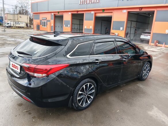 2016 Hyundai i40 I Рестайлинг, чёрный - вид 4