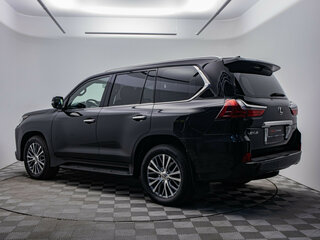 2017 Lexus LX 570 III Рестайлинг 2, чёрный, 6338000 рублей, вид 3