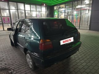 1996 Volkswagen Golf III, зелёный, 120000 рублей, вид 3