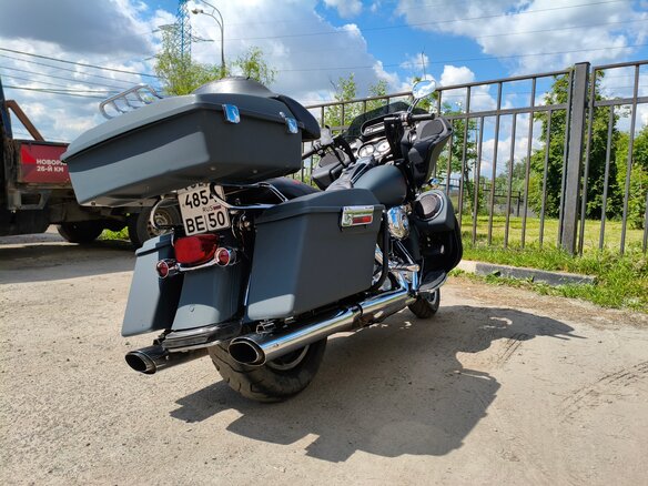 2007 Harley-Davidson Road Glide, серый, 890000 рублей - вид 5