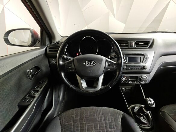 2012 Kia Rio 5-speed III, красный, 411000 рублей - вид 17