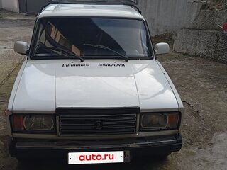 2005 Lada (ВАЗ) 2107, белый, 120000 рублей, вид 2