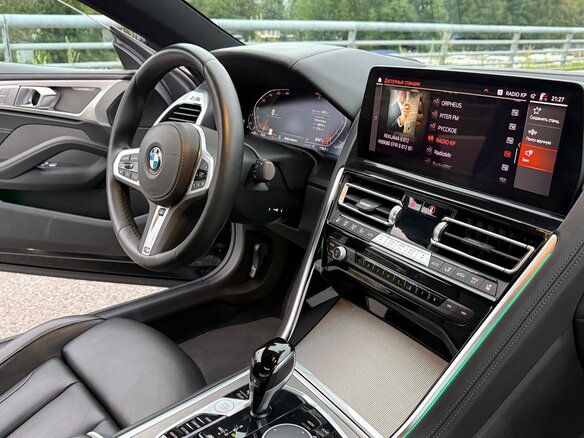 2024 BMW 8 серии 840i II (G14/G15/G16) Рестайлинг, чёрный, 7100000 рублей - вид 9