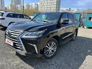 2020 Lexus LX 570 III Рестайлинг 2, чёрный, 8500000 рублей, вид 2