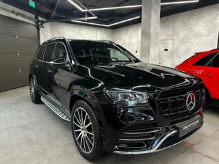 2020 Mercedes-Benz GLS 400 d II (X167), чёрный, 8500000 рублей, вид 3