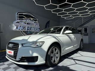 2016 Audi A6 IV (C7) Рестайлинг, белый, 1910000 рублей, вид 1