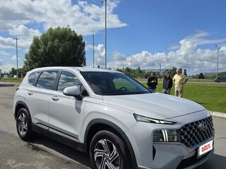 2021 Hyundai Santa Fe IV Рестайлинг, белый, 3400000 рублей, вид 1