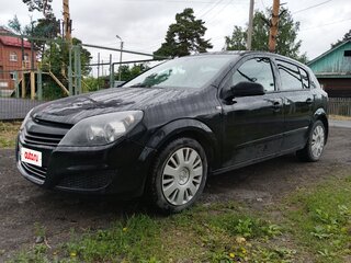 2008 Opel Astra H Рестайлинг, чёрный, 315000 рублей, вид 1