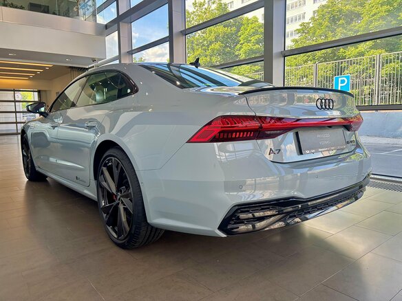 2024 Audi A7 L 45 TFSI II (4K), чёрный - вид 5