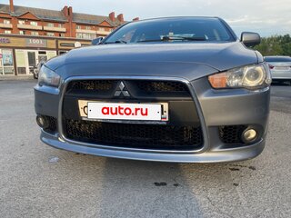 2013 Mitsubishi Lancer X Рестайлинг, серый, 900000 рублей, вид 2