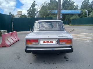 2010 Lada (ВАЗ) 2107, серебристый, 440000 рублей, вид 4